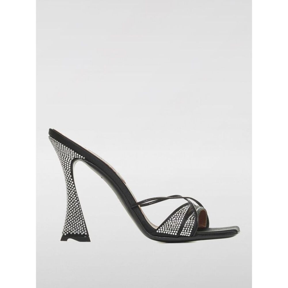 D'accori Heeled Sandals Woman Black